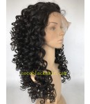 Martina-Brazilian virdin deep curl human hair full lace wig