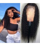 Emily25-Pre plucked Brazilian virgin spiral curl 360 wig