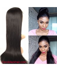 Emily02-Brazilian virgin human hair silky straight 360 wig