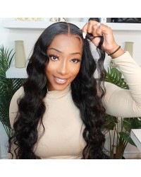 Lucy15-Wear and Go Wig Virgin Human Hair Pre Cut HD Lace Wig Straight Wave